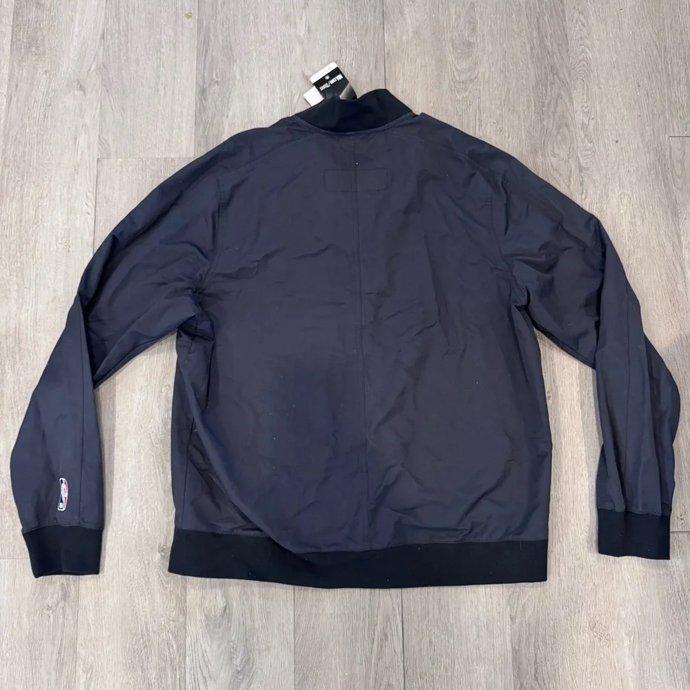 Nike Memphis Grizzlies Team Issued Woven Travel Jacket Mens L Black DA9691-010 - Picture 2 of 8